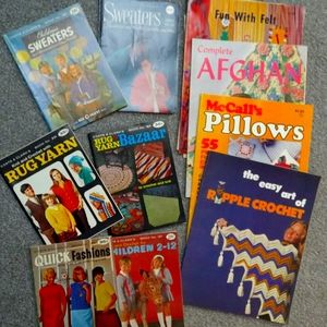 Vintage Craft and Crocheting Manuals